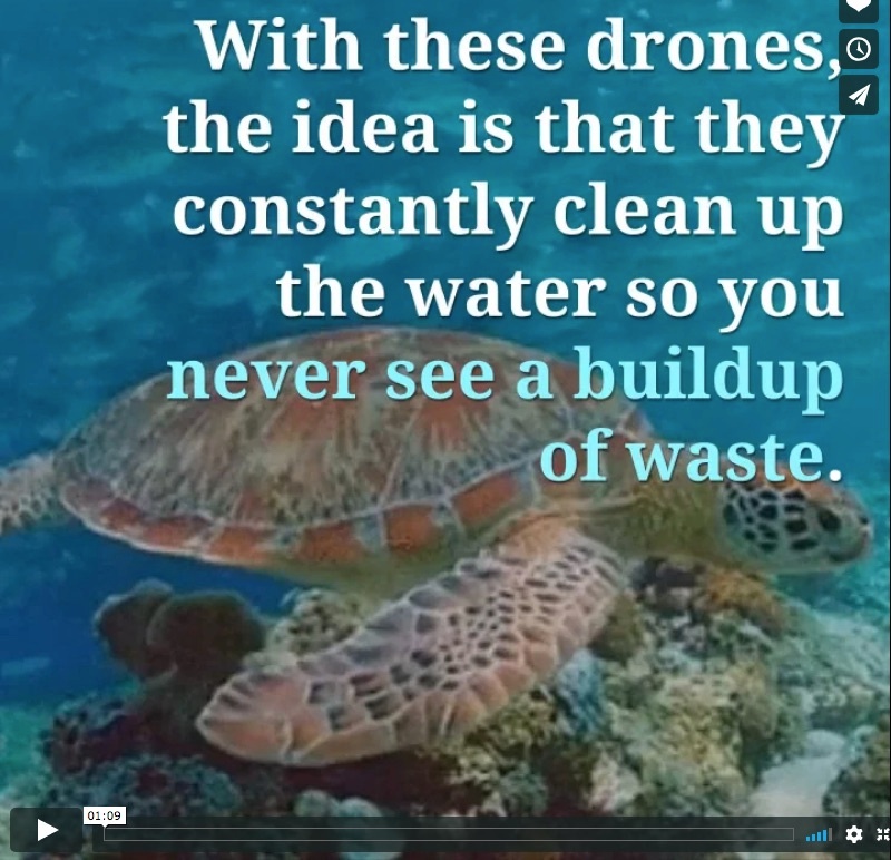 Sea Drone to Clear Up Plastics
