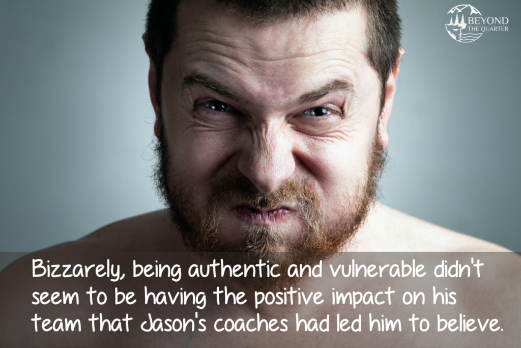 Great leaders aren’t overly vulnerable or authentic