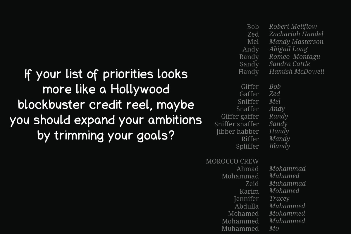 Making commitments is easy. Delivering them, not so much.