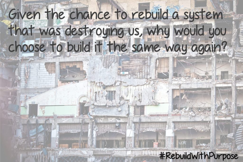 What do you want to rebuild?