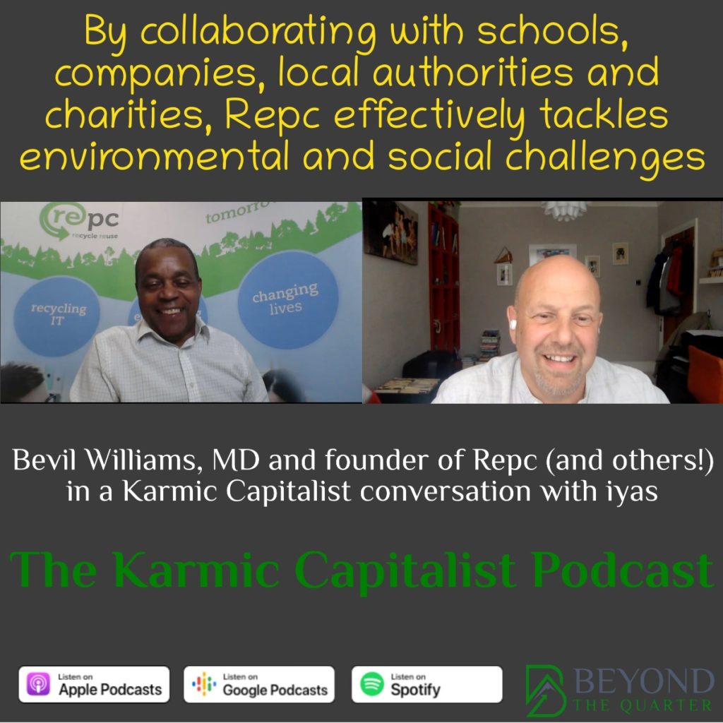 How Repc is closing the digital divide while fighting waste – Bevil Williams
