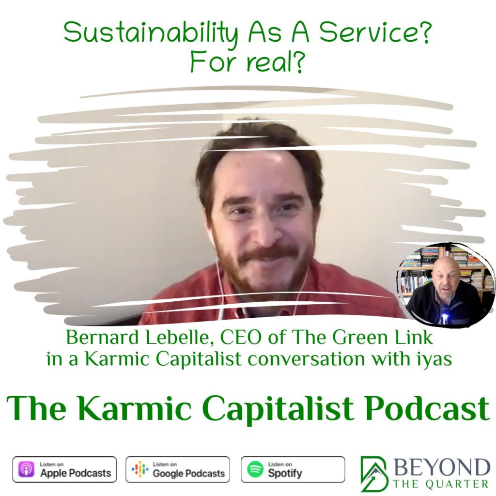 Sustainability As A Service? For real?