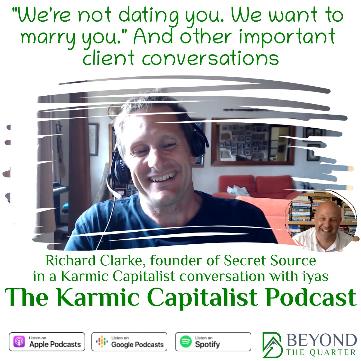 Would you sack your biggest client to keep your team happy? – Richard Clarke of Secret Source