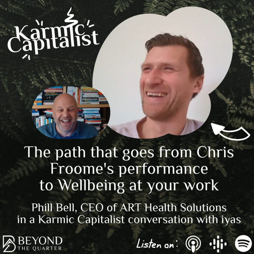 From Chris Froome to wellness in your office – Phill Bell CEO of Art Health Solutions